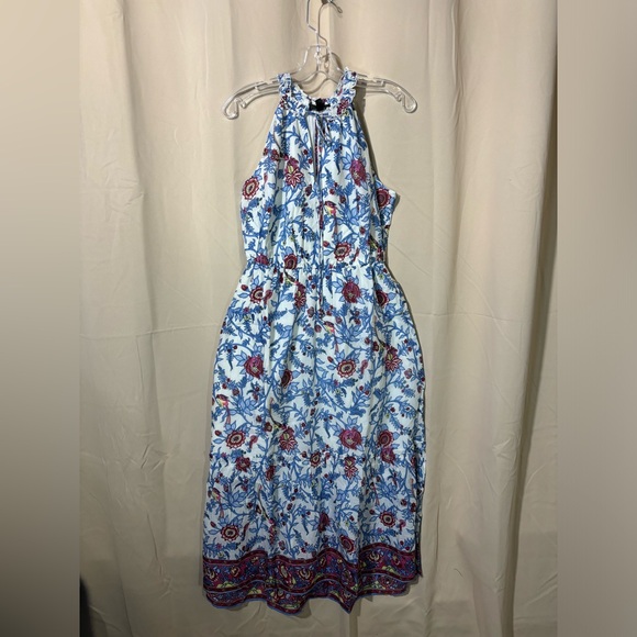 🔥NWT J Crew Flower Cotton Dress - Picture 13 of 14